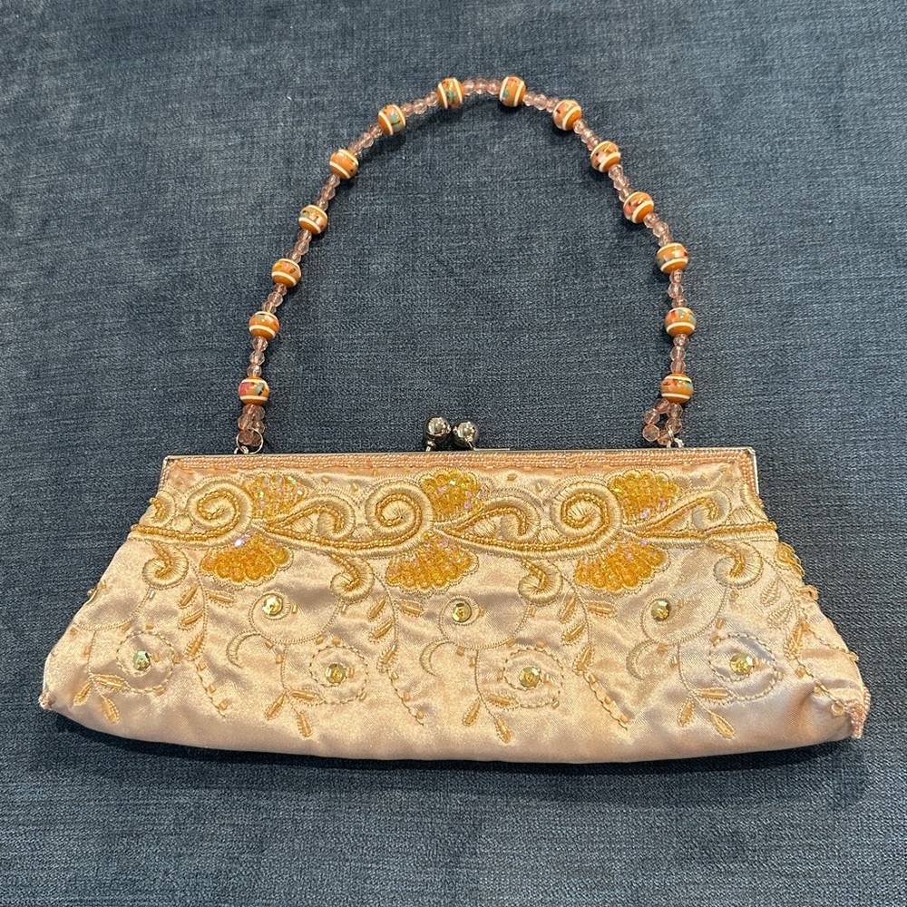 Vintage Beaded Evening Bag by Chateau. Excellent pre owned condition.